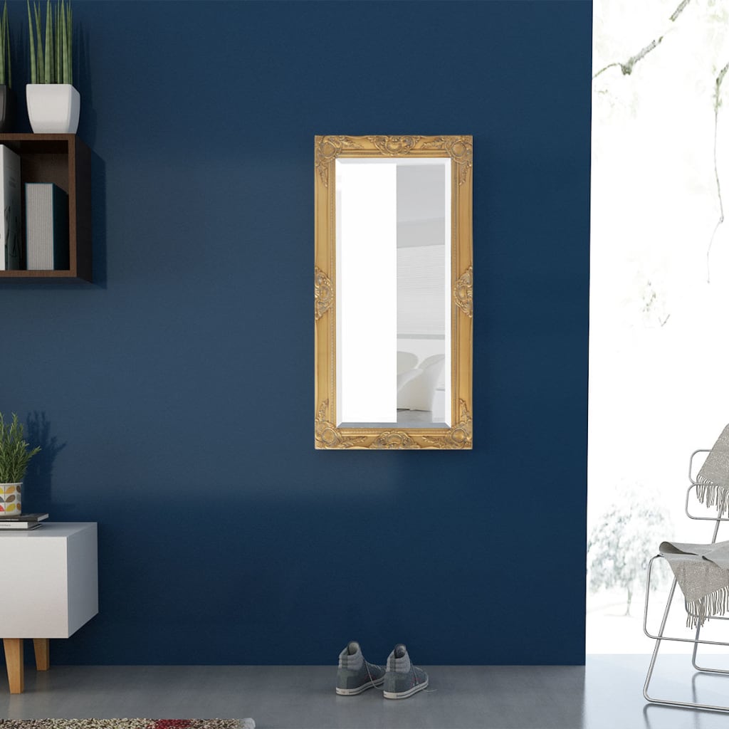 8718475525622_g_en_hd_2 vidaXL Wall Mirror Baroque Style 100x50 cm Gold - Image 3