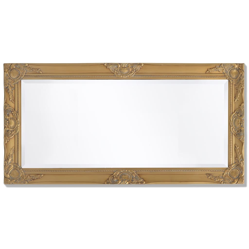 8718475525622_g_en_hd_4 vidaXL Wall Mirror Baroque Style 100x50 cm Gold - Image 5