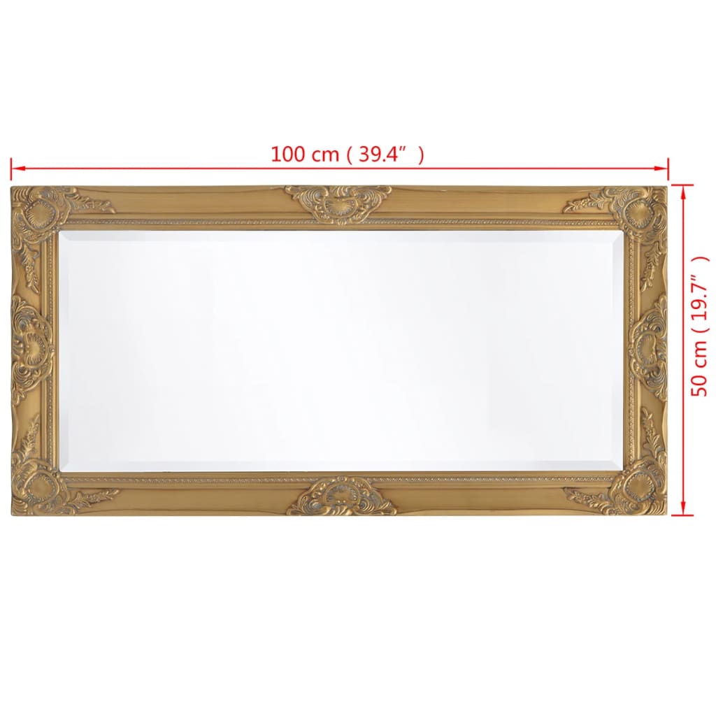 8718475525622_g_en_hd_8 vidaXL Wall Mirror Baroque Style 100x50 cm Gold - Image 9