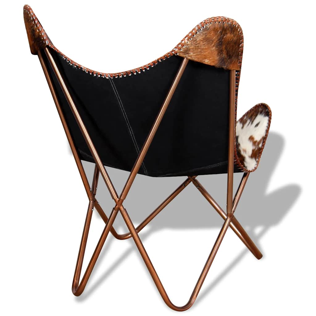 8718475525783_g_en_hd_7 vidaXL Butterfly Chair Brown and White Real Cowhide Leather - Image 9