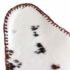 vidaXL Butterfly Chair Brown and White Real Cowhide Leather - Image 10