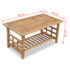 vidaXL Coffee Table Bamboo 90x50x45 cm - Image 5