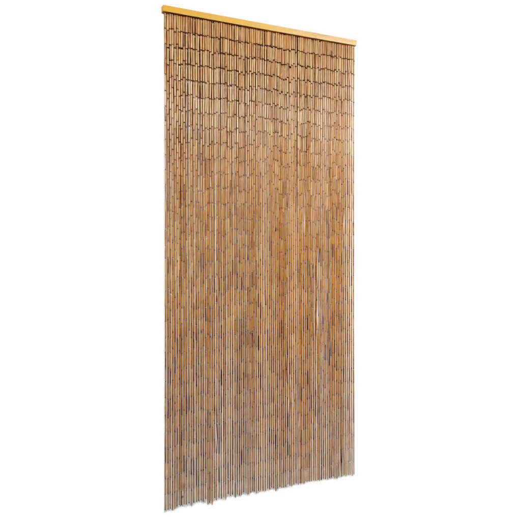 8718475525967_a_en_hd_1 vidaXL Door Curtain Bamboo 90x200 cm - Image 1