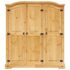 vidaXL Wardrobe Mexican Pine Corona Range 3 Doors - Image 5