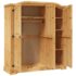 vidaXL Wardrobe Mexican Pine Corona Range 3 Doors - Image 6