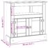 vidaXL Console Table Mexican Pine Corona Range 80x43x78 cm - Image 11