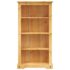 vidaXL 4-Tier Bookcase Mexican Pine Corona Range 80x29x150 cm - Image 4