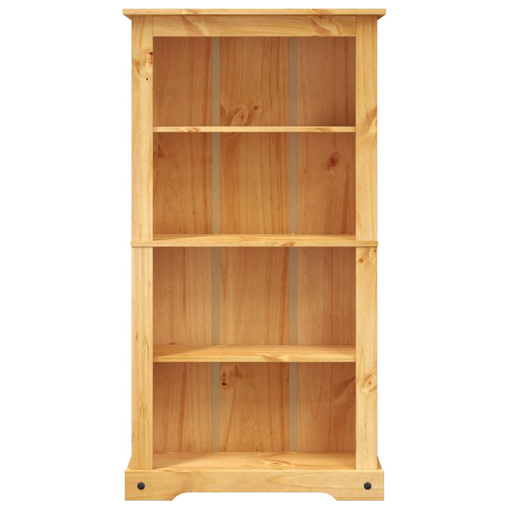 8718475526230_g_en_hd_1 vidaXL 4-Tier Bookcase Mexican Pine Corona Range 80x29x150 cm - Image 4