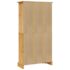 vidaXL 4-Tier Bookcase Mexican Pine Corona Range 80x29x150 cm - Image 6