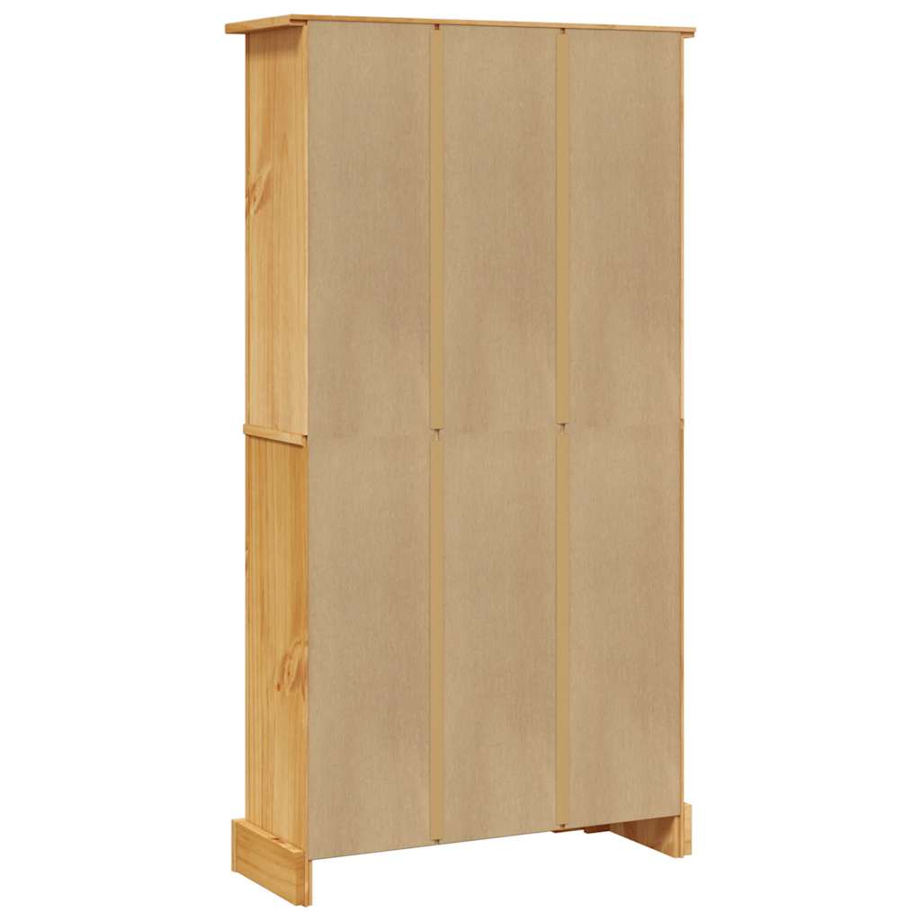 8718475526230_g_en_hd_3 vidaXL 4-Tier Bookcase Mexican Pine Corona Range 80x29x150 cm - Image 6