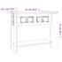vidaXL Console Table Mexican Pine Corona Range 93x34.5x73 cm - Image 8