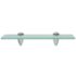 vidaXL Floating Shelf Glass 30x10 cm 8 mm - Image 2
