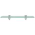 vidaXL Floating Shelf Glass 40x10 cm 8 mm - Image 2