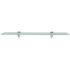 vidaXL Floating Shelf Glass 60x10 cm 8 mm - Image 2