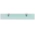 vidaXL Floating Shelf Glass 60x10 cm 8 mm - Image 3
