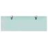 vidaXL Floating Shelf Glass 60x20 cm 8 mm - Image 3