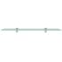 vidaXL Floating Shelf Glass 80x20 cm 8 mm - Image 2