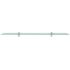 vidaXL Floating Shelf Glass 90x20 cm 8 mm - Image 2