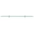 vidaXL Floating Shelf Glass 100x20 cm 8 mm - Image 2