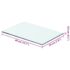 vidaXL Shelf Panel Glass Clear 40x20 cm - Image 3