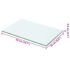 vidaXL Shelf Panel Glass Clear 50x25 cm - Image 3