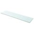 vidaXL Shelf Panel Glass Clear 100x25 cm