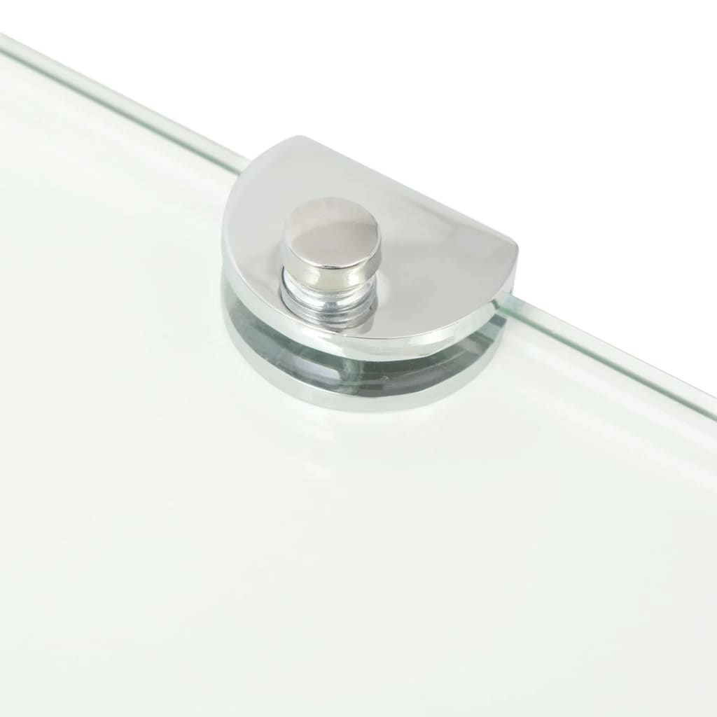 8718475527329_g_en_hd_4 vidaXL Corner Shelf with Chrome Supports Glass Clear 35x35 cm - Image 5