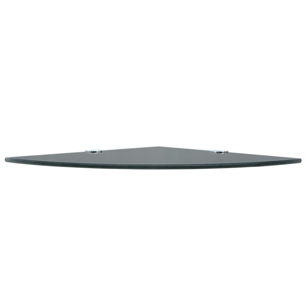 8718475527343_g_en_hd_2 vidaXL Corner Shelf with Chrome Supports Glass Black 25x25 cm - Image 3