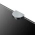 vidaXL Corner Shelf with Chrome Supports Glass Black 25x25 cm - Image 4