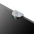 vidaXL Corner Shelf with Chrome Supports Glass Black 25x25 cm - Image 5
