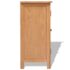 vidaXL Sideboard 70x35x75 cm Solid Oak Wood - Image 4