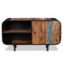 vidaXL TV Cabinet Reclaimed Wood 90x30x48 cm - Image 7