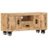vidaXL TV Cabinet Rough Mango Wood 110x30x50 cm - Image 11