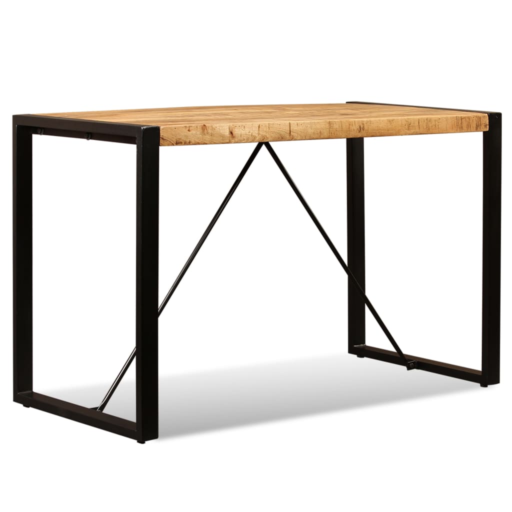 8718475528715_a_en_hd_1 vidaXL Dining Table Solid Rough Mango Wood 120 cm - Image 2