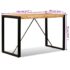 vidaXL Dining Table Solid Rough Mango Wood 120 cm - Image 13