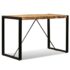 vidaXL Dining Table Solid Rough Mango Wood 120 cm - Image 6