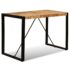 vidaXL Dining Table Solid Rough Mango Wood 120 cm - Image 8
