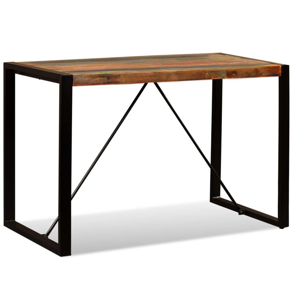 8718475528739_a_en_hd_1 vidaXL Dining Table Solid Reclaimed Wood 120 cm - Image 2