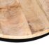 vidaXL Coffee Table Set 2 Pieces Rough Mango Wood Round 40/50 cm - Image 6