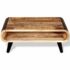 vidaXL Coffee Table Rough Mango Wood 90x55x39 cm - Image 6