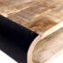 vidaXL Coffee Table Rough Mango Wood 90x55x39 cm - Image 7