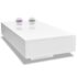 vidaXL Coffee Table High Gloss White - Image 4
