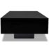 vidaXL Coffee Table High Gloss Black - Image 4