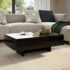 vidaXL Coffee Table High Gloss Black
