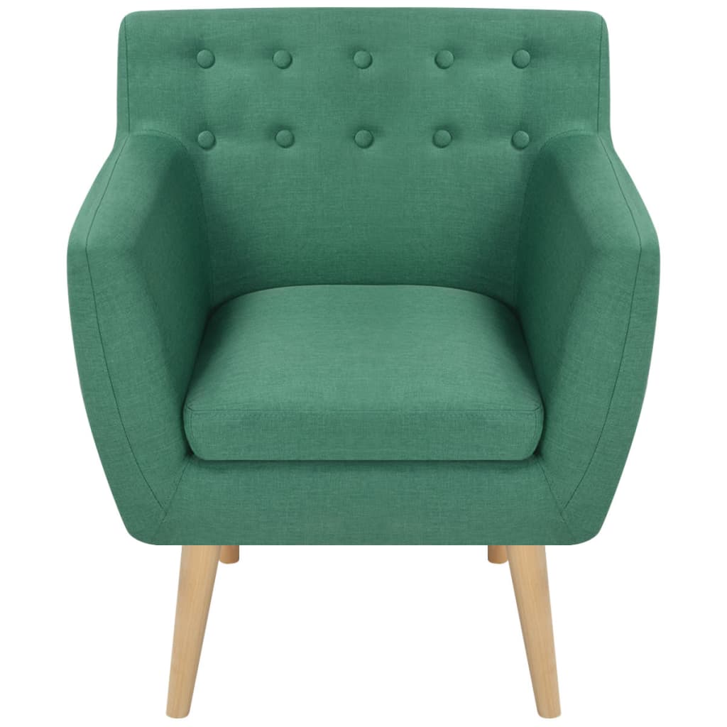 8718475529415_g_en_hd_1 vidaXL Armchair Green Fabric - Image 2
