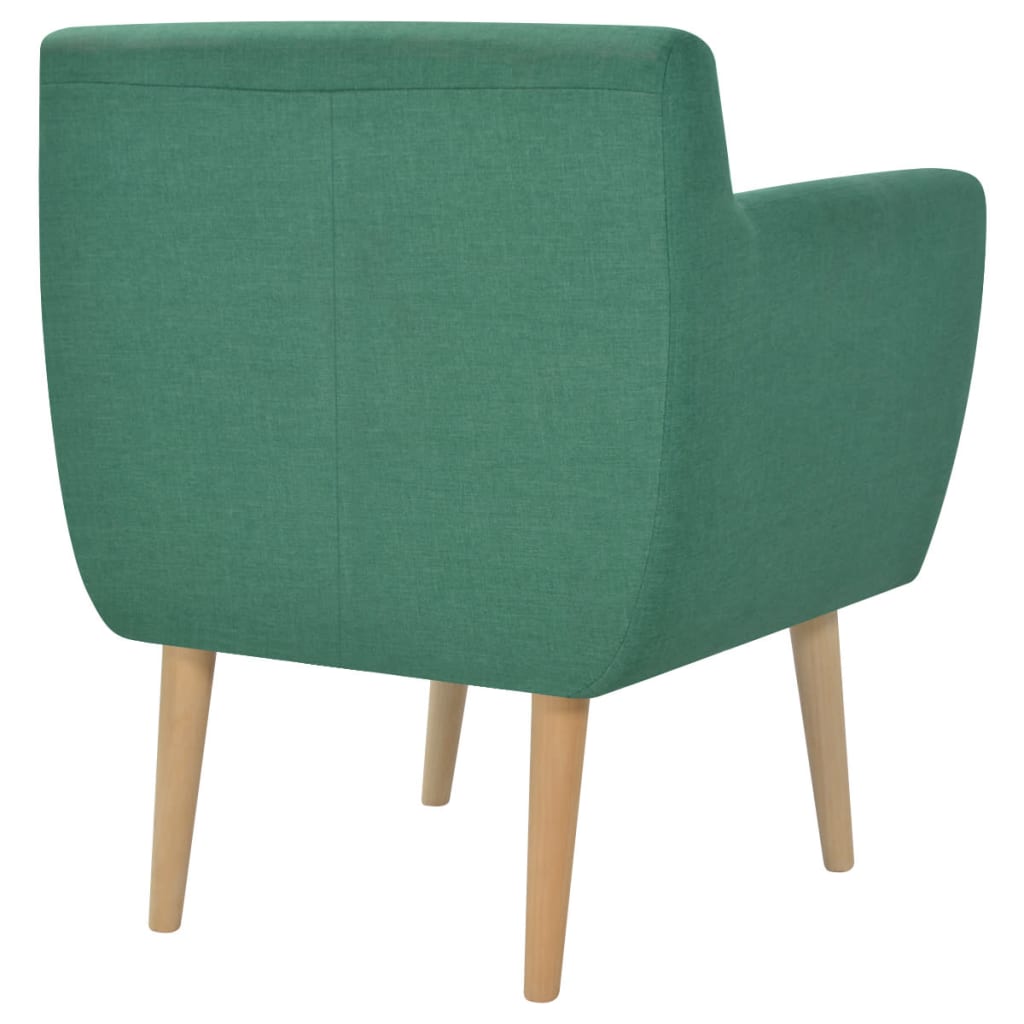 8718475529415_g_en_hd_2 vidaXL Armchair Green Fabric - Image 3