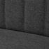 vidaXL Sofa Fabric 117x55.5x77 cm Dark Grey - Image 3