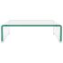 vidaXL TV Stand/Monitor Riser Glass Clear 40x25x11 cm - Image 4