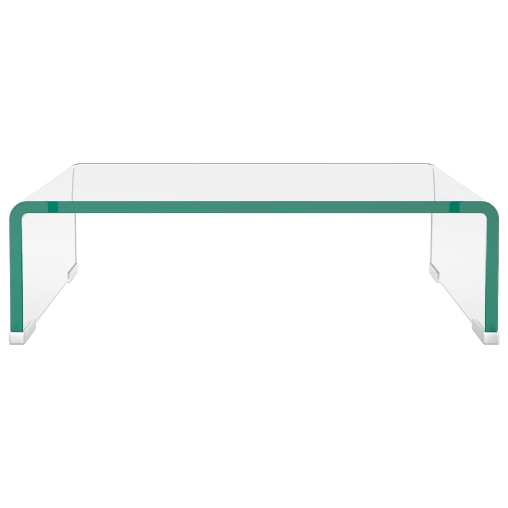 8718475529972_g_en_hd_1 vidaXL TV Stand/Monitor Riser Glass Clear 40x25x11 cm - Image 4