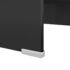 vidaXL TV Stand/Monitor Riser Glass Black 40x25x11 cm - Image 6